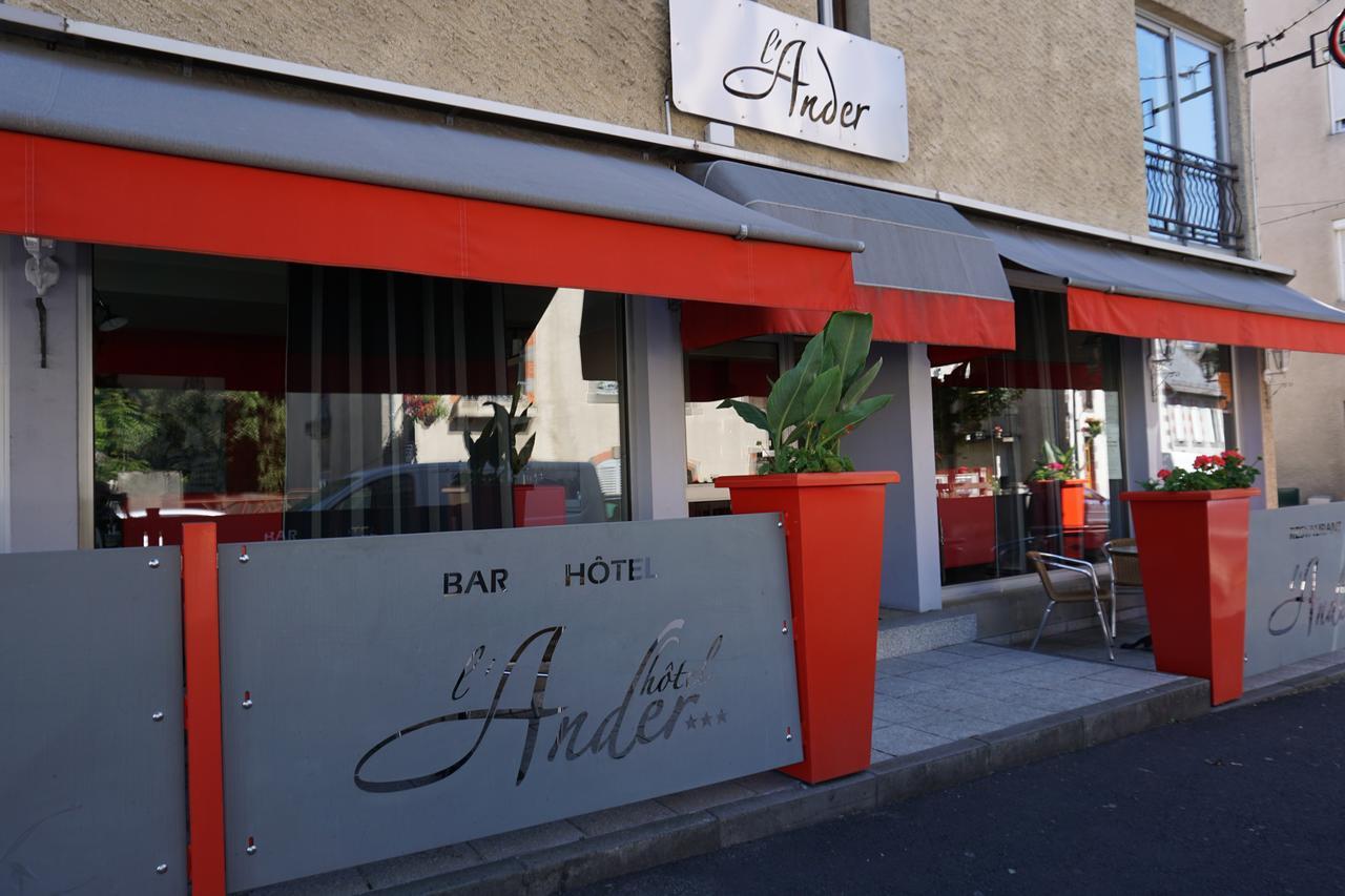 Hotel L Ander Saint-Flour (Cantal) Exterior foto