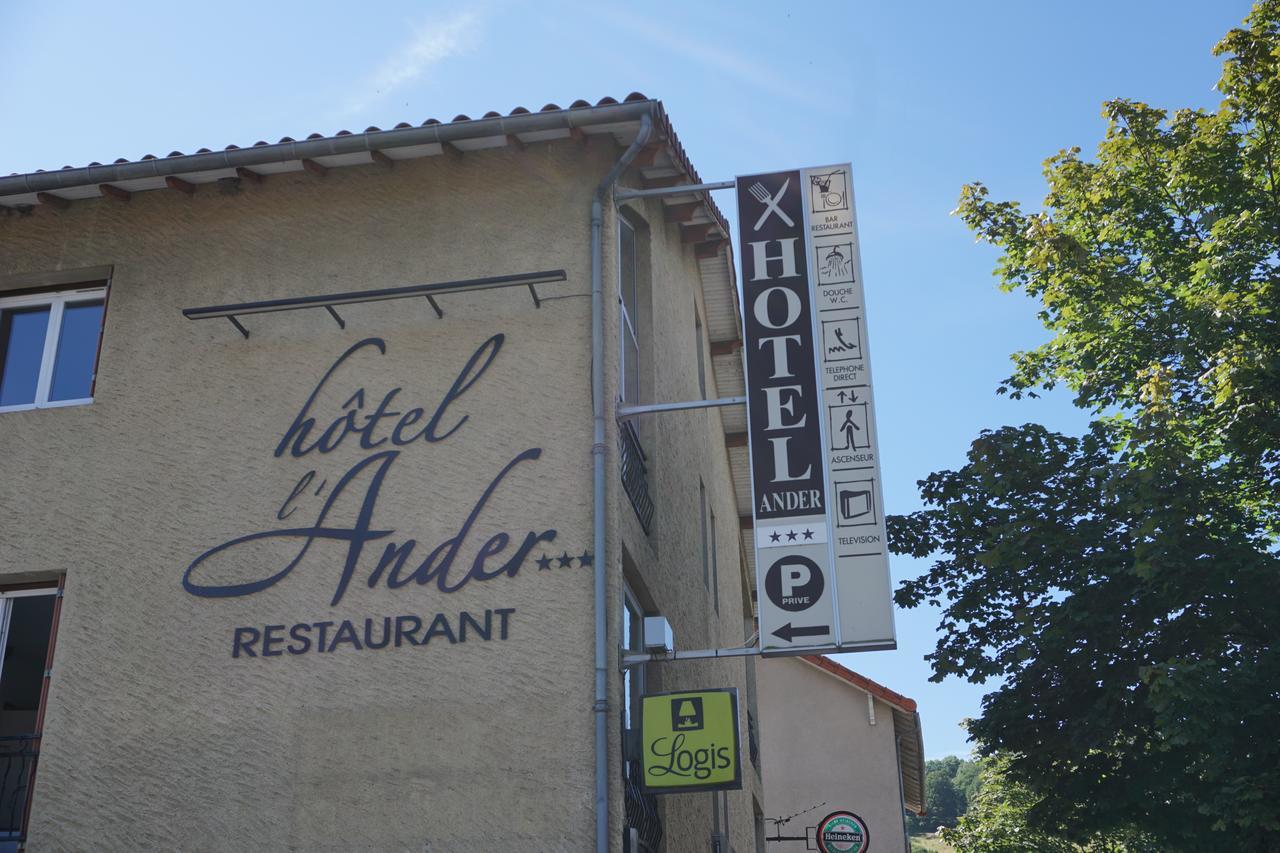 Hotel L Ander Saint-Flour (Cantal) Exterior foto